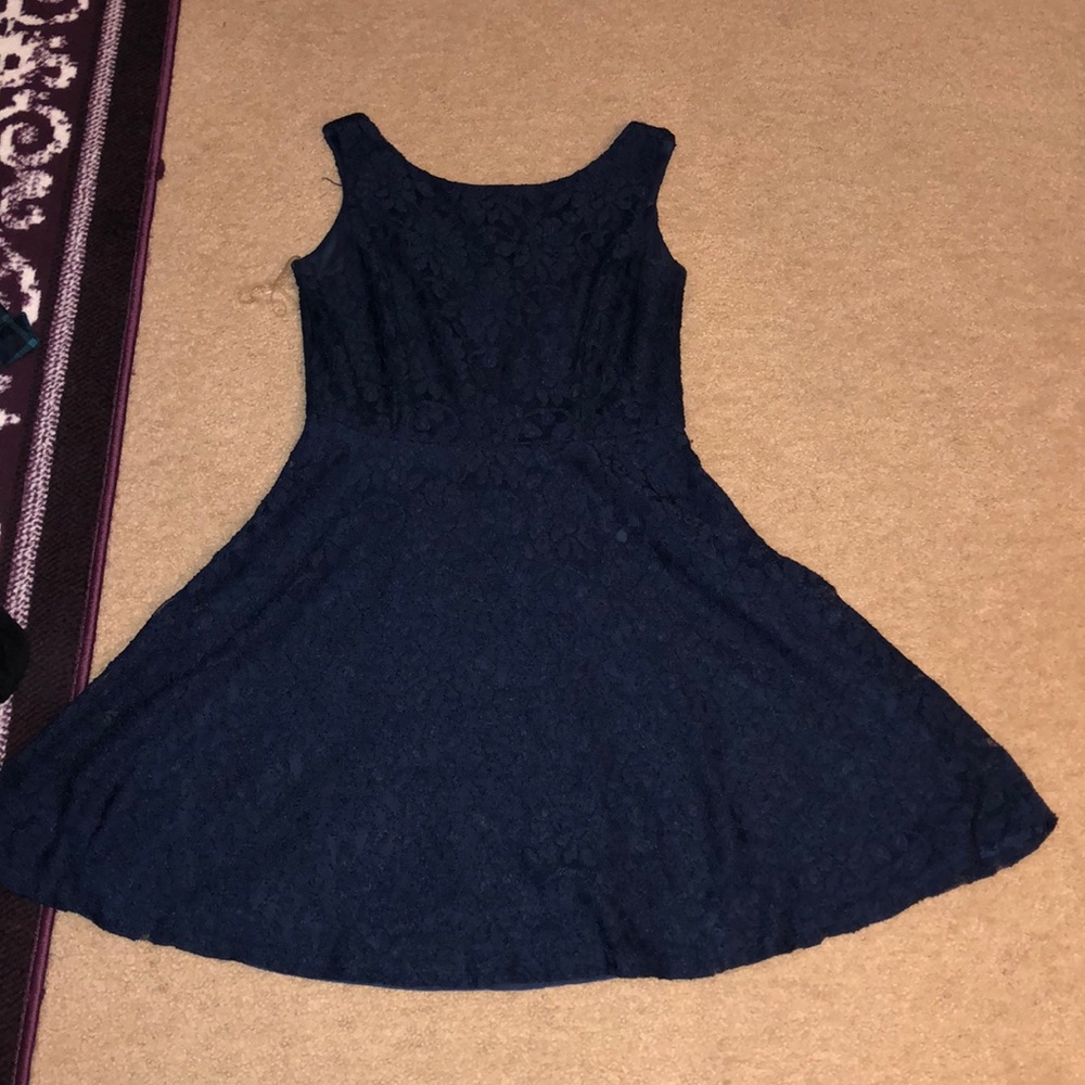 Navy Blue Dress